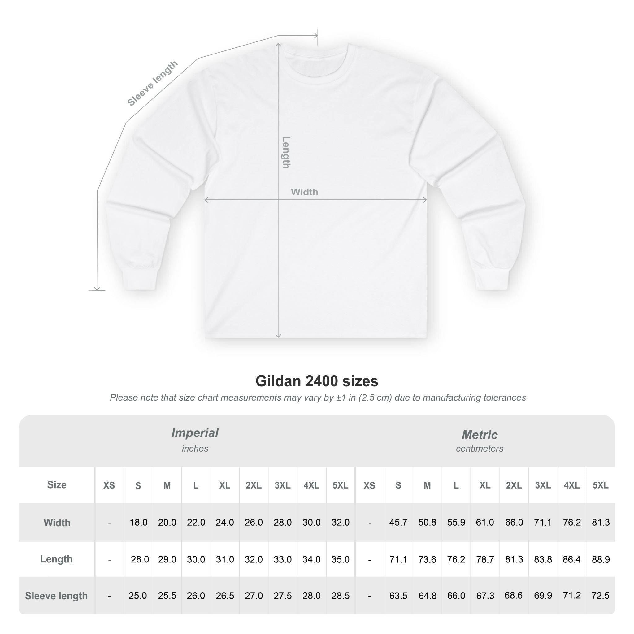 Black Every Month Long Sleeve Tee - 314 Originals