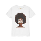 Black Every Month Youth Tee — Afro Pride Kids T-Shirt - 314 Originals