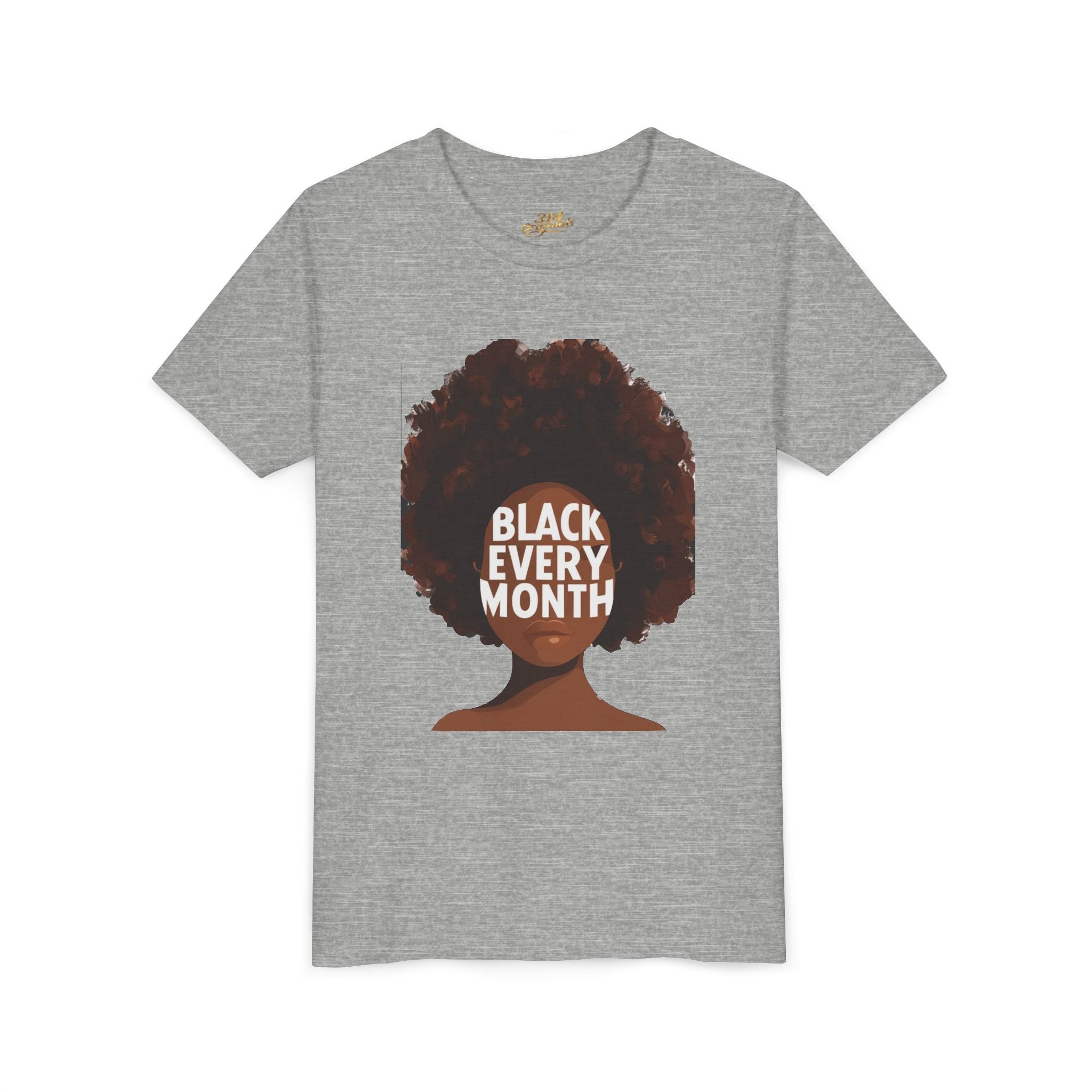 Black Every Month Youth Tee — Afro Pride Kids T-Shirt - 314 Originals