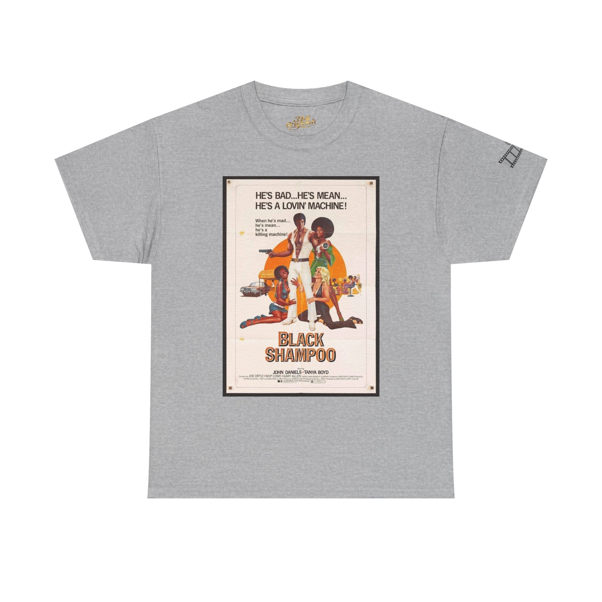Black Shampoo Retro Poster Tee — Vintage Movie Graphic T-Shirt - 314 Originals