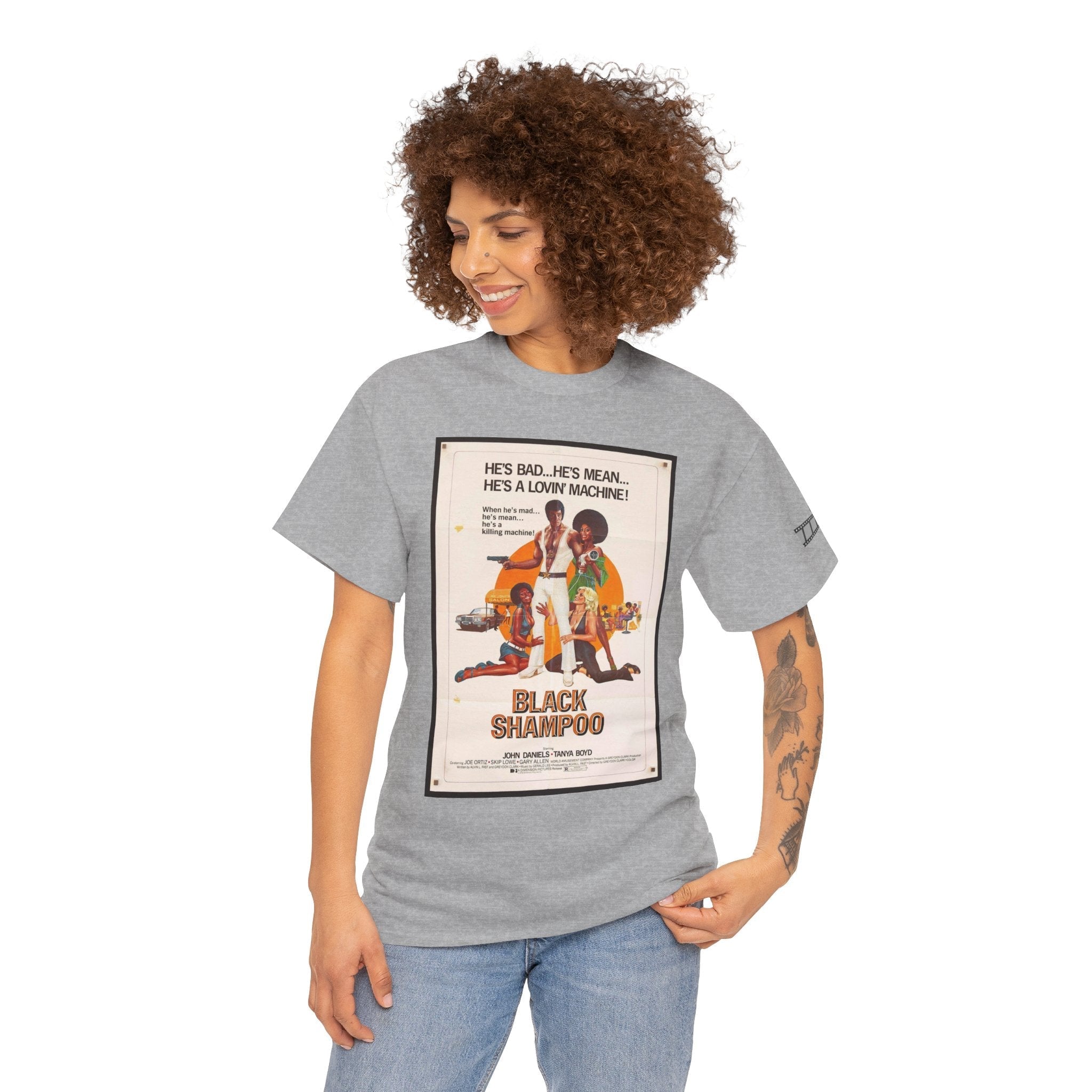 Black Shampoo Retro Poster Tee — Vintage Movie Graphic T-Shirt - 314 Originals