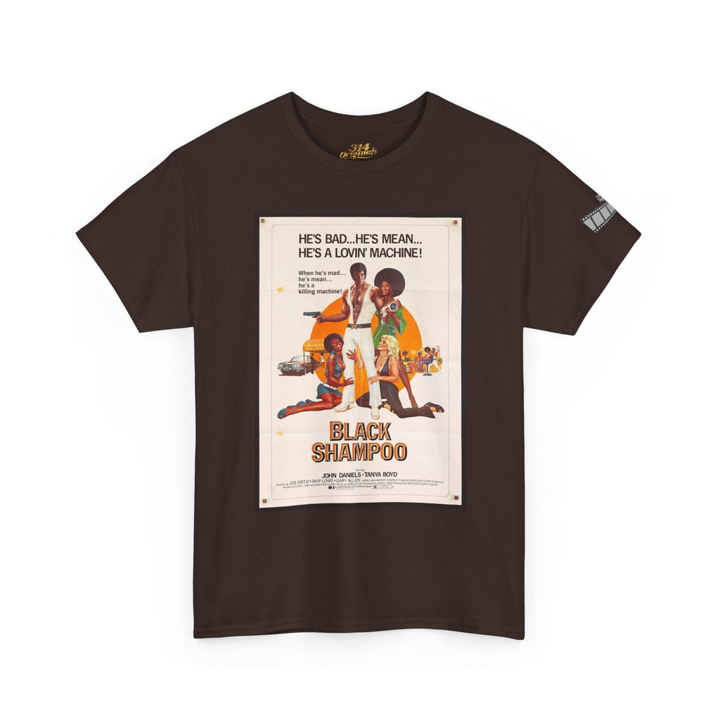 Black Shampoo Retro Poster Tee — Vintage Movie Graphic T-Shirt - 314 Originals