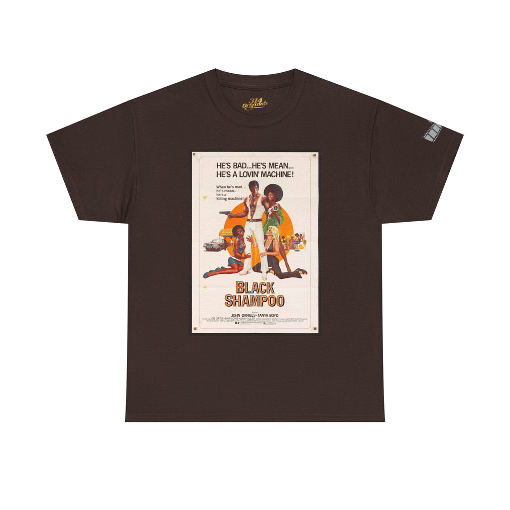 Black Shampoo Retro Poster Tee — Vintage Movie Graphic T-Shirt - 314 Originals