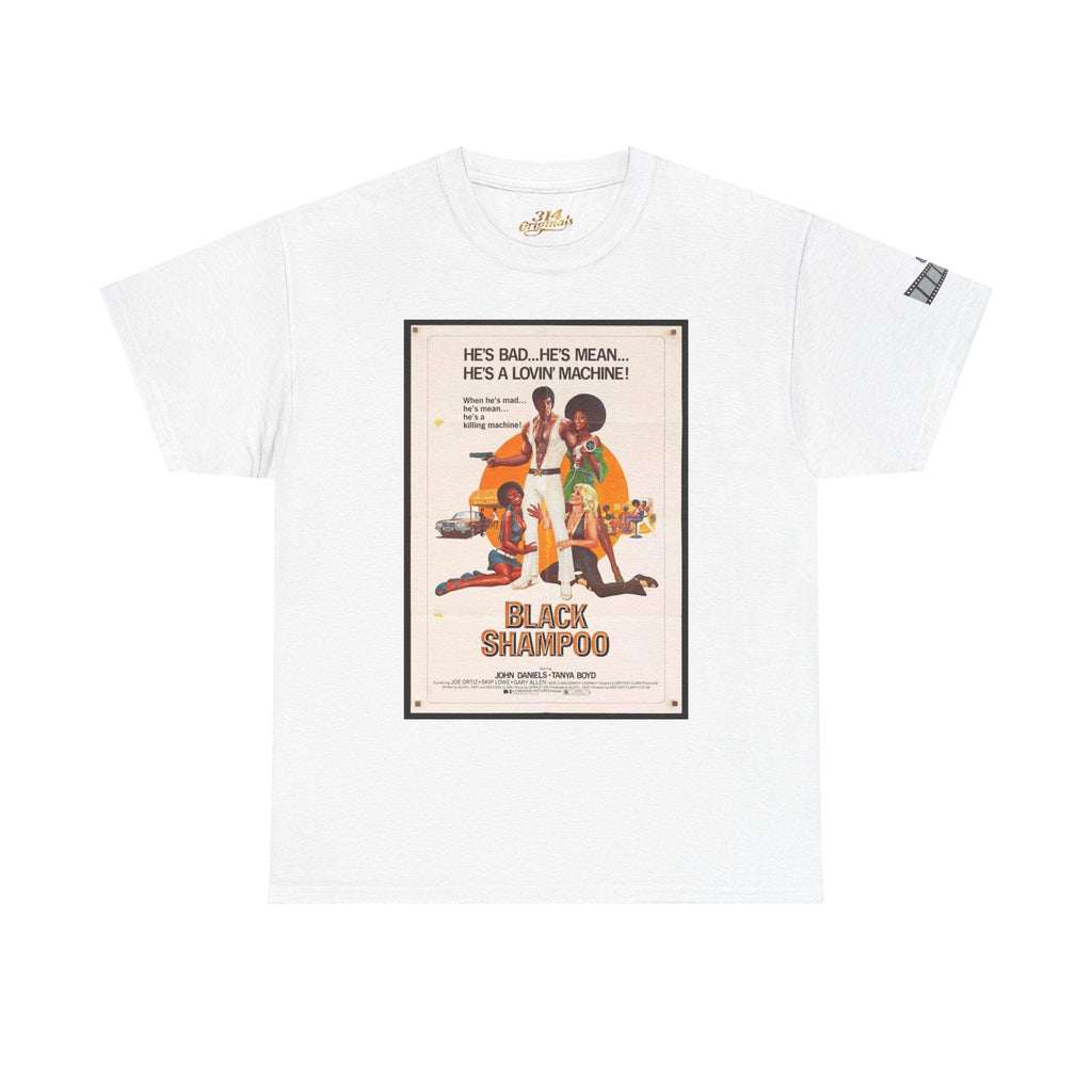 Black Shampoo Retro Poster Tee — Vintage Movie Graphic T-Shirt - 314 Originals