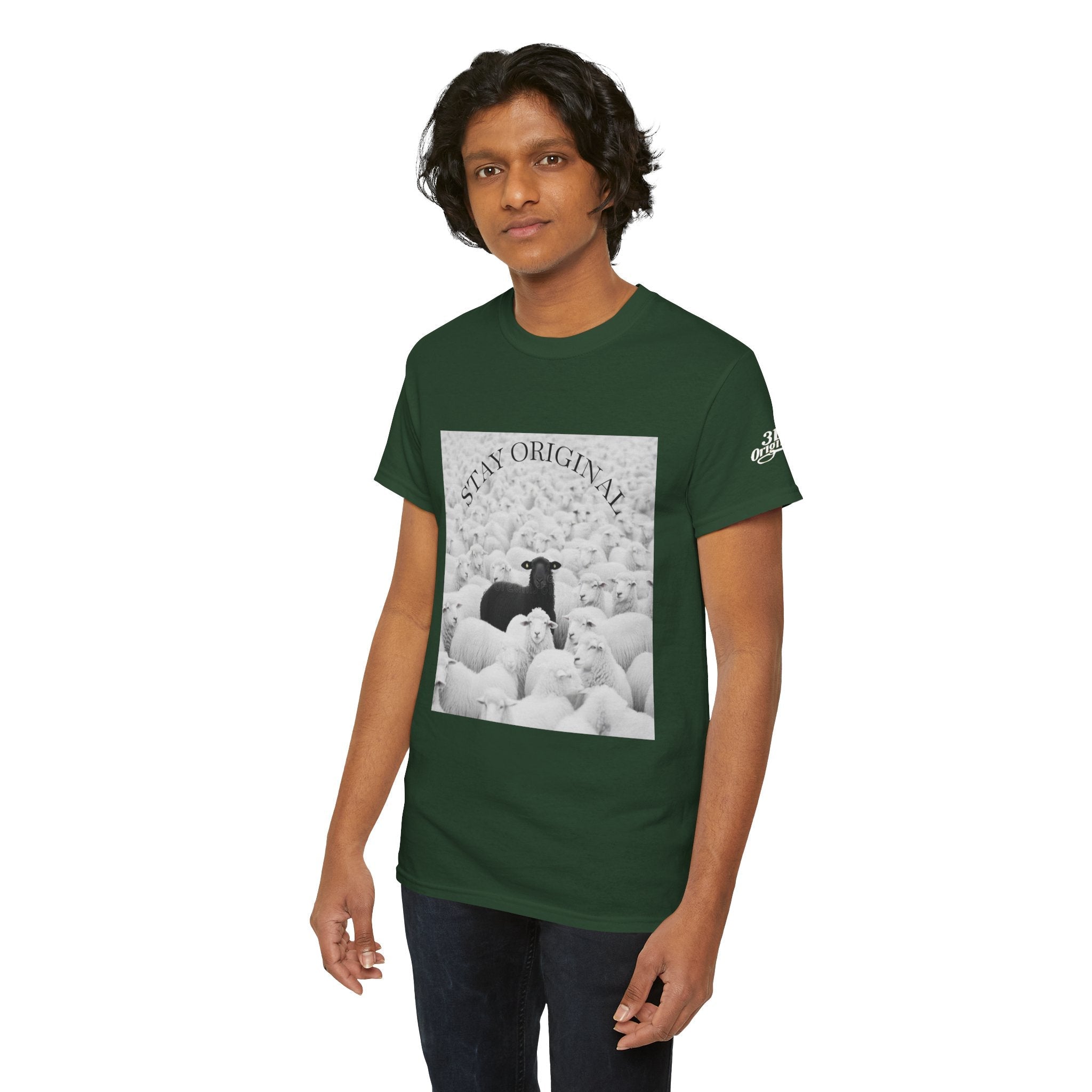 Black Sheep T-Shirt — Funny Contrast Sheep Graphic Tee - 314 Originals