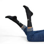 Black Sublimation Socks with '314 Originals' Script — Athletic Crew Socks - 314 Originals
