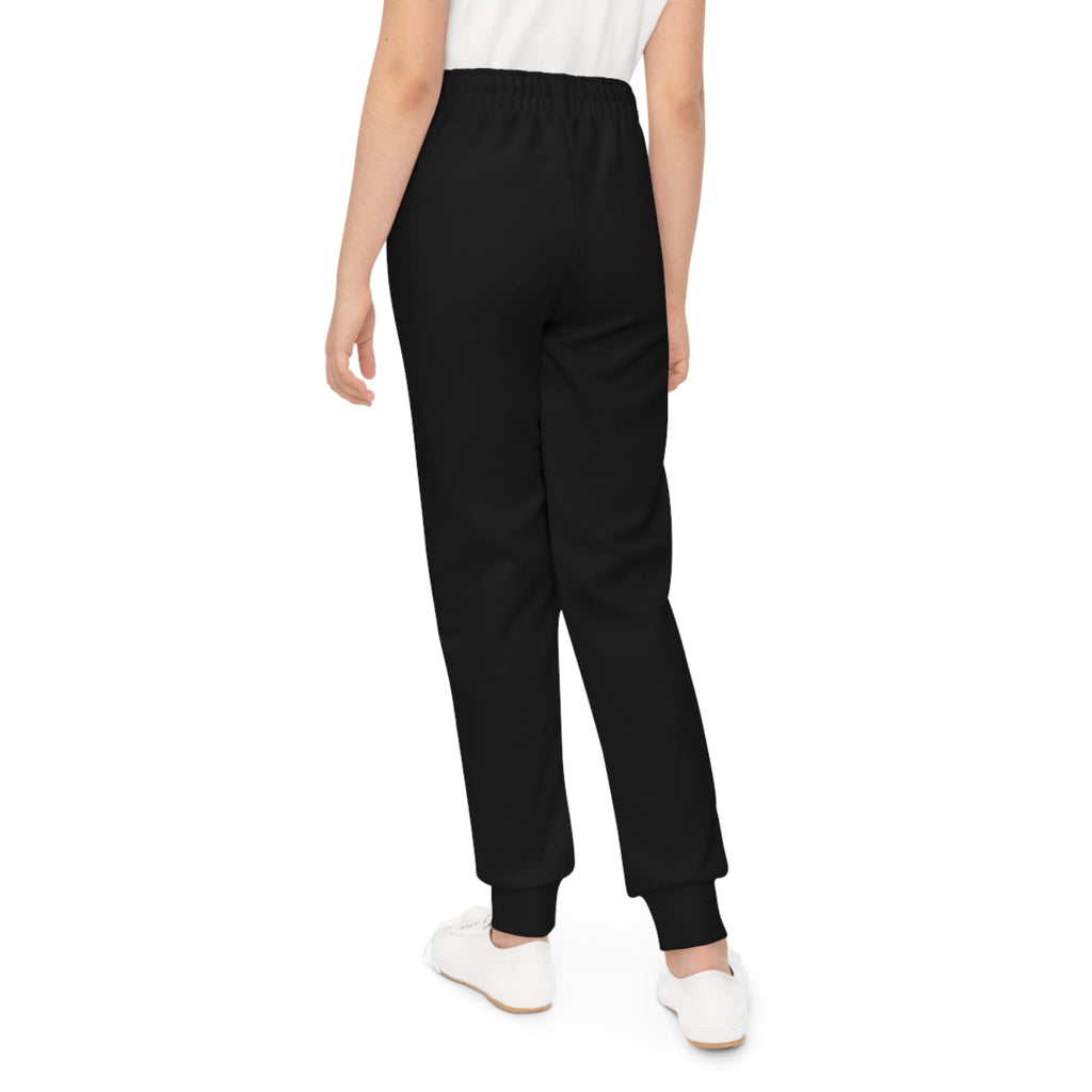 Black Youth Joggers — Red "Originals" Script Side Graphic - 314 Originals