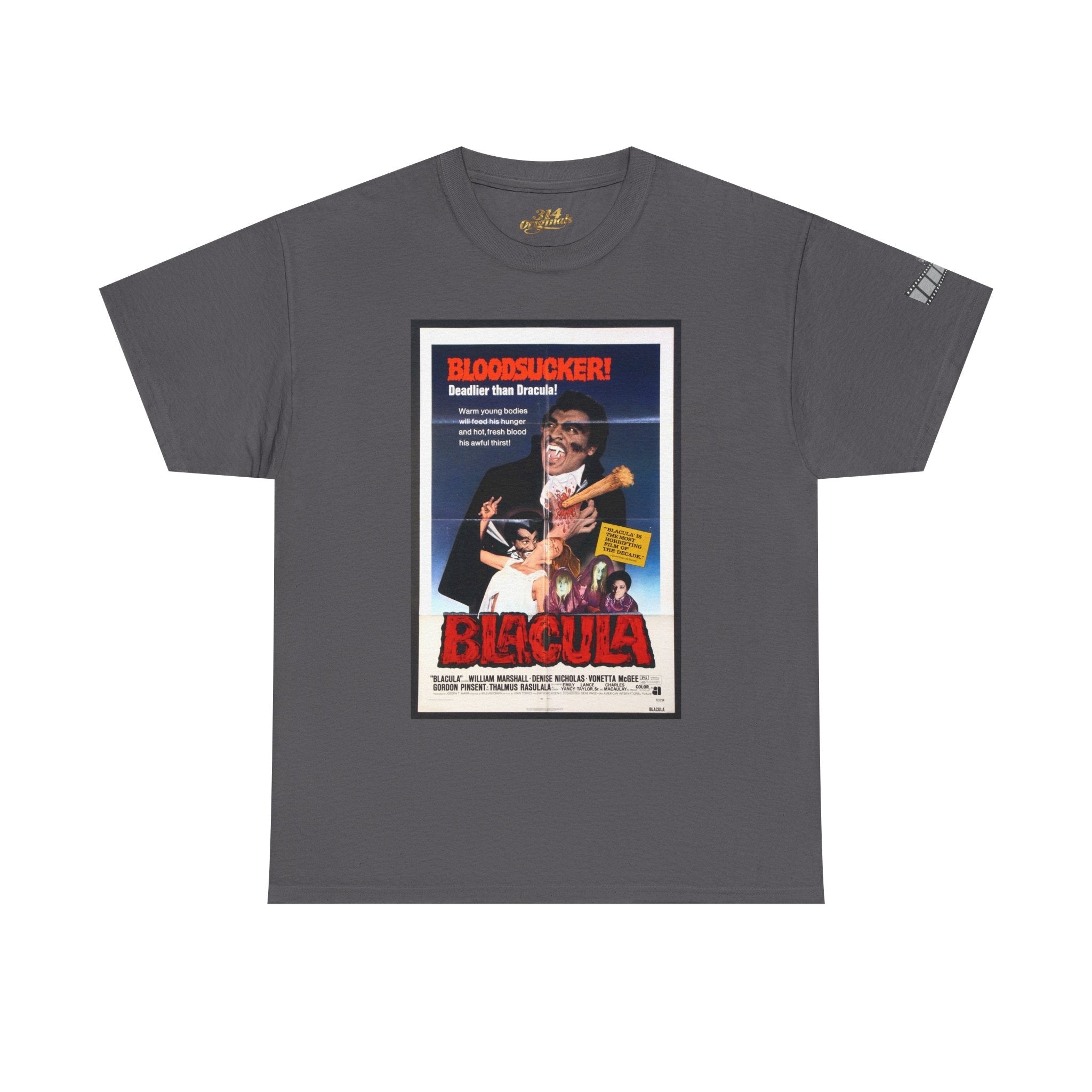 Blacula Movie Poster Tee — Vintage 'BLOODSUCKER! Graphic T-Shirt - 314 Originals
