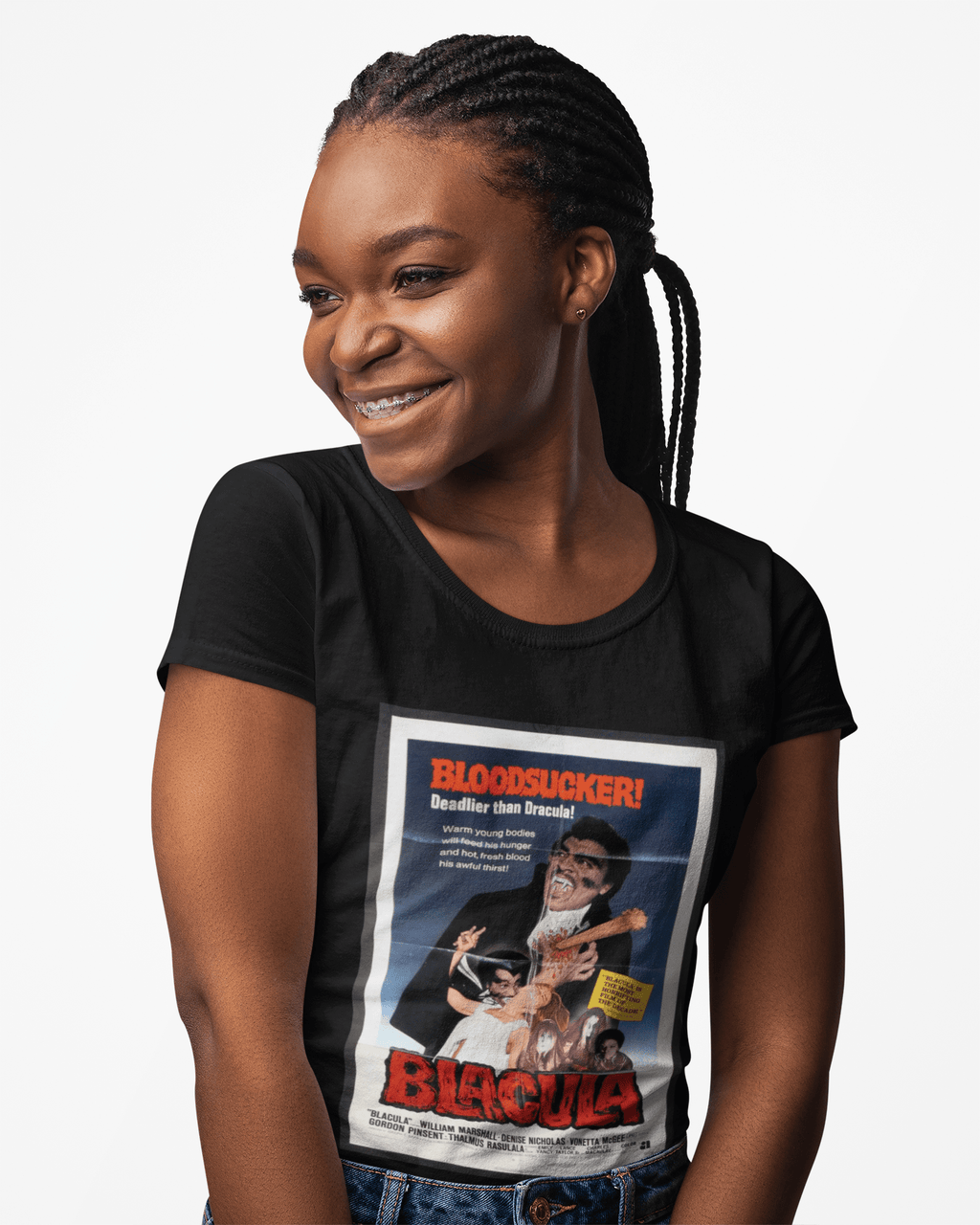 Blacula Movie Poster Tee — Vintage 'BLOODSUCKER! Graphic T-Shirt - 314 Originals