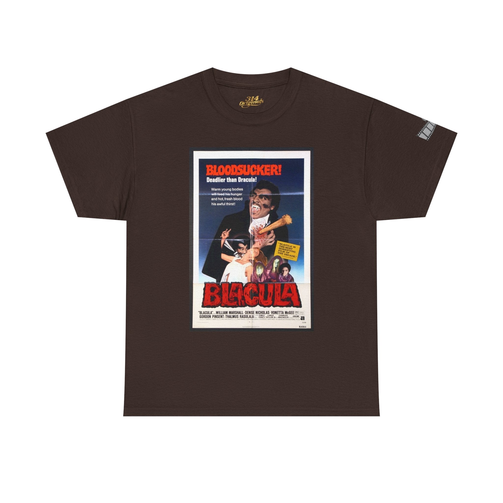 Blacula Movie Poster Tee — Vintage 'BLOODSUCKER! Graphic T-Shirt - 314 Originals