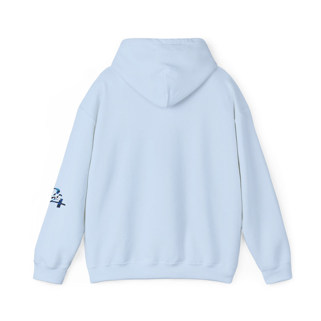 Blue Camo '314' Script Hoodie — City Pride Casual Pullover - 314 Originals