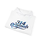 Blue Camo '314' Script Hoodie — City Pride Casual Pullover - 314 Originals