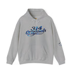 Blue Camo '314' Script Hoodie — City Pride Casual Pullover - 314 Originals