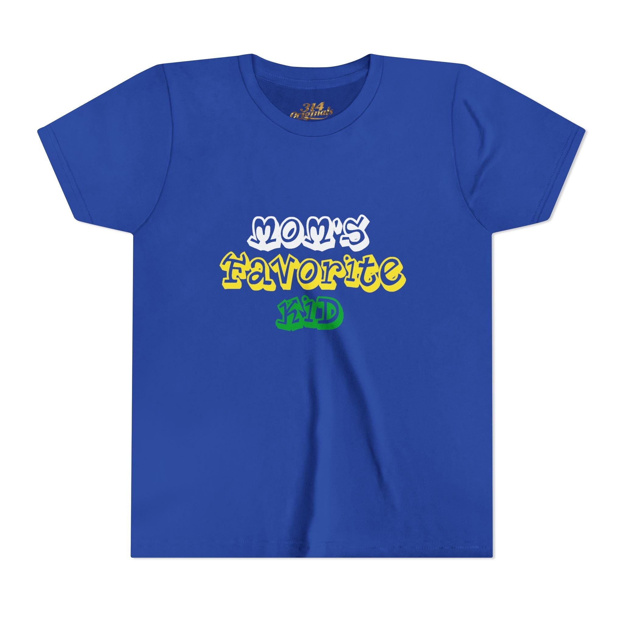 Boys "Favorite Kid" Retro Yellow & Green Graphic T-Shirt - 314 Originals
