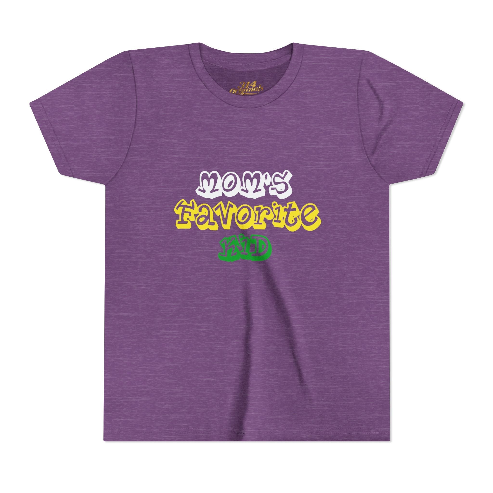 Boys "Favorite Kid" Retro Yellow & Green Graphic T-Shirt - 314 Originals