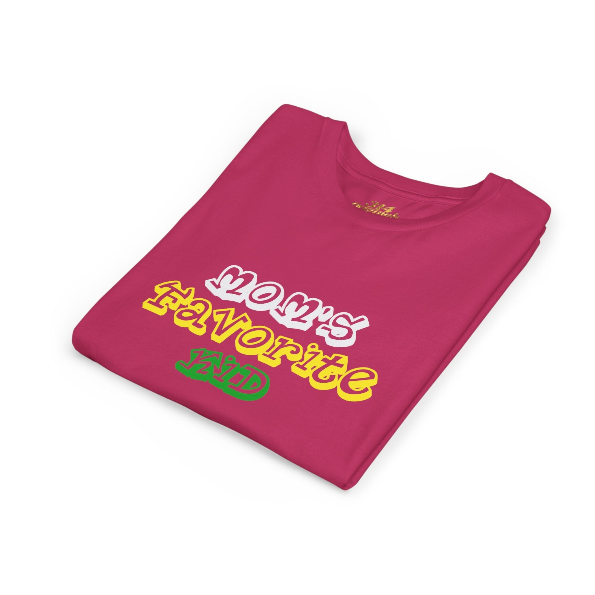 Boys "Favorite Kid" Retro Yellow & Green Graphic T-Shirt - 314 Originals