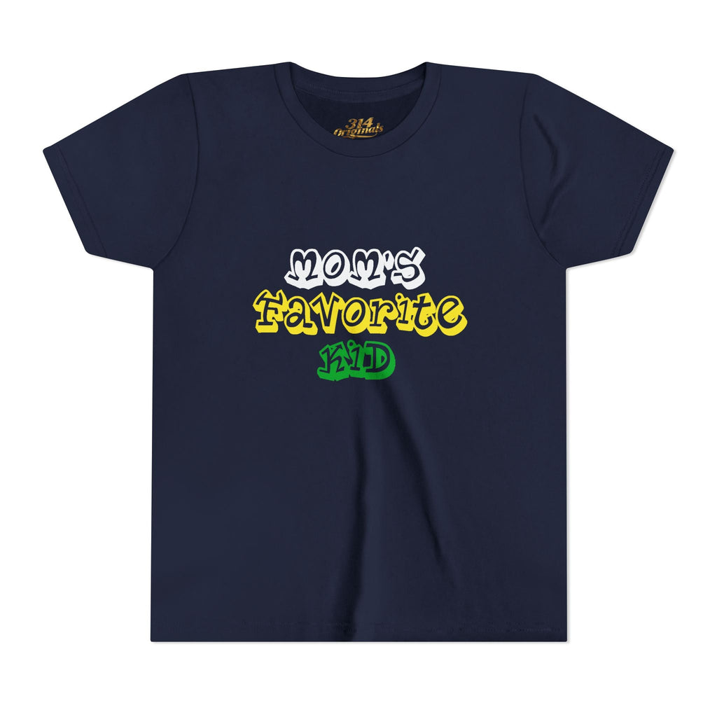Boys "Favorite Kid" Retro Yellow & Green Graphic T-Shirt - 314 Originals
