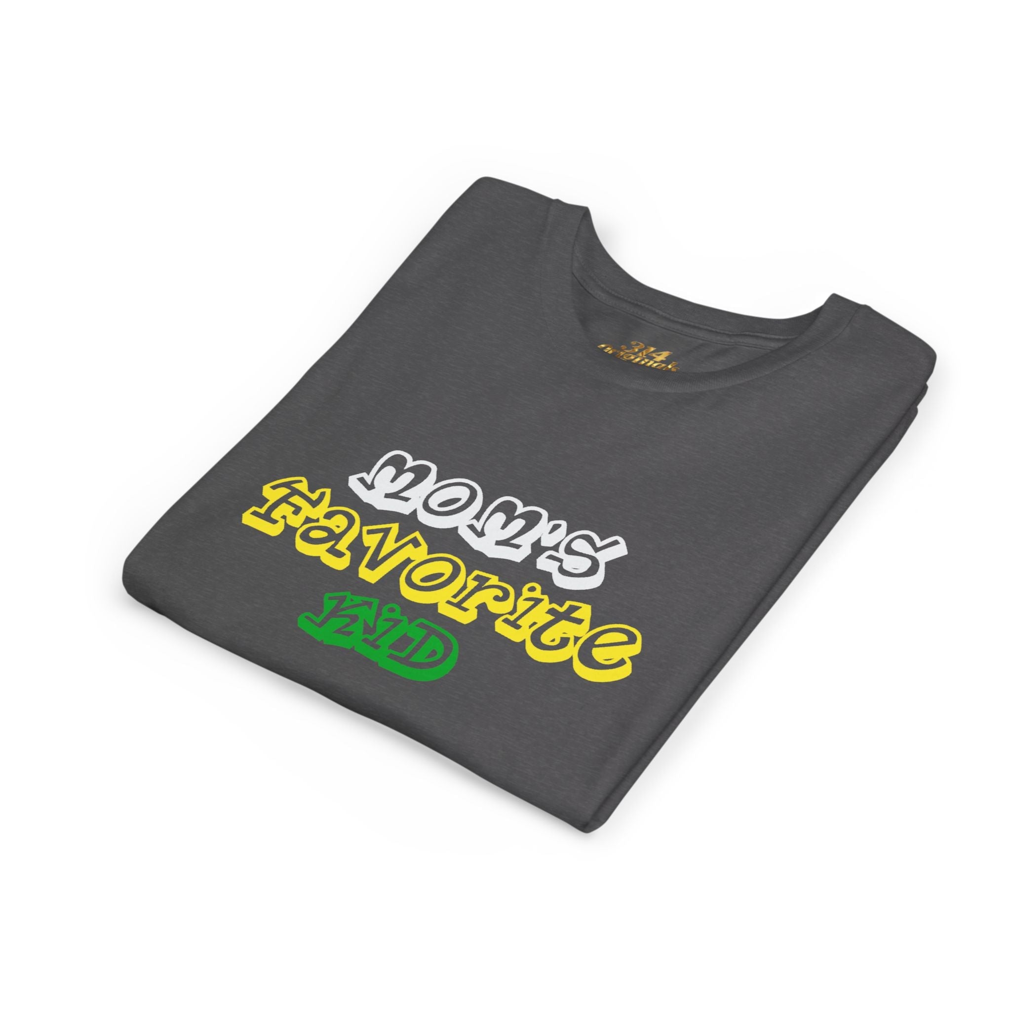 Boys "Favorite Kid" Retro Yellow & Green Graphic T-Shirt - 314 Originals