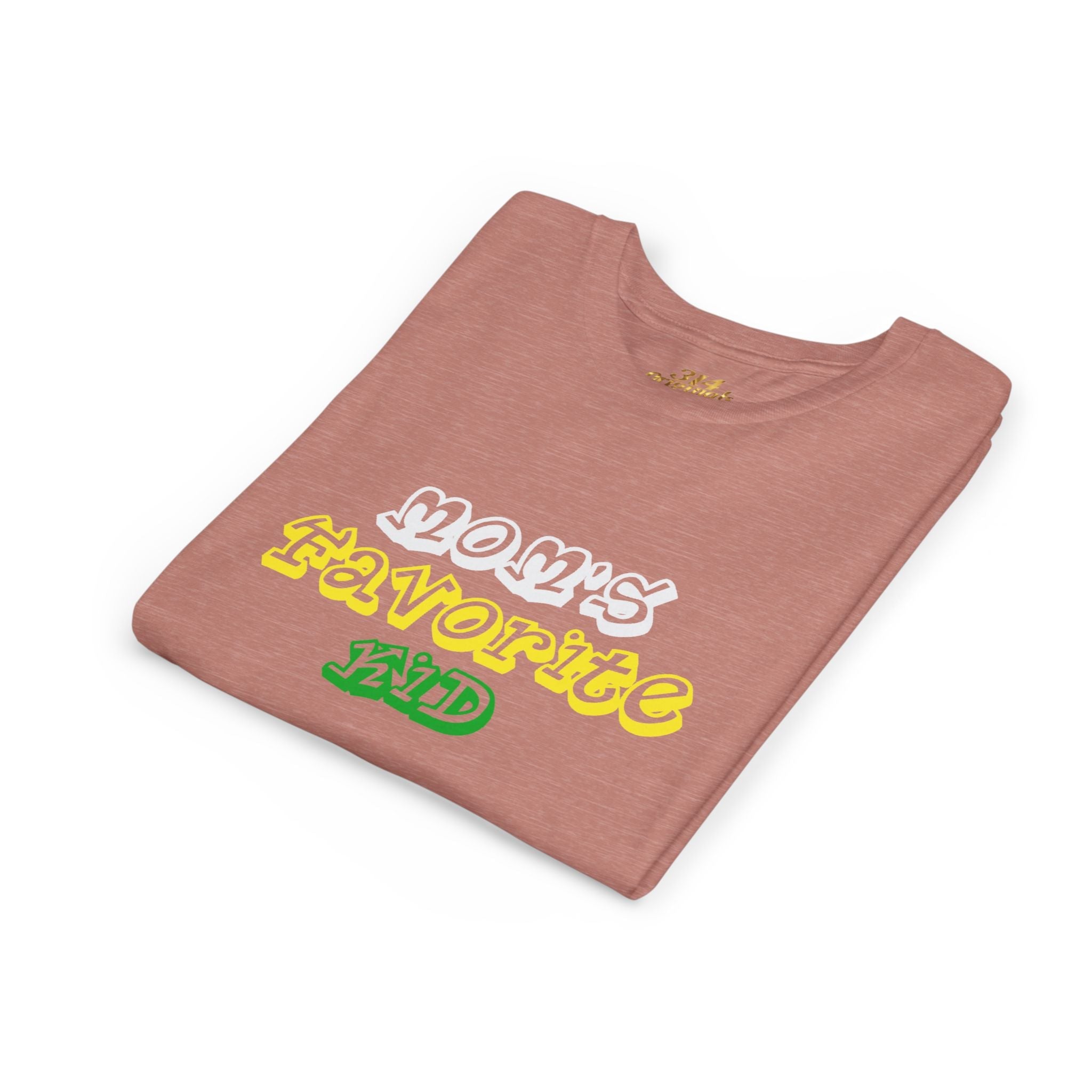 Boys "Favorite Kid" Retro Yellow & Green Graphic T-Shirt - 314 Originals