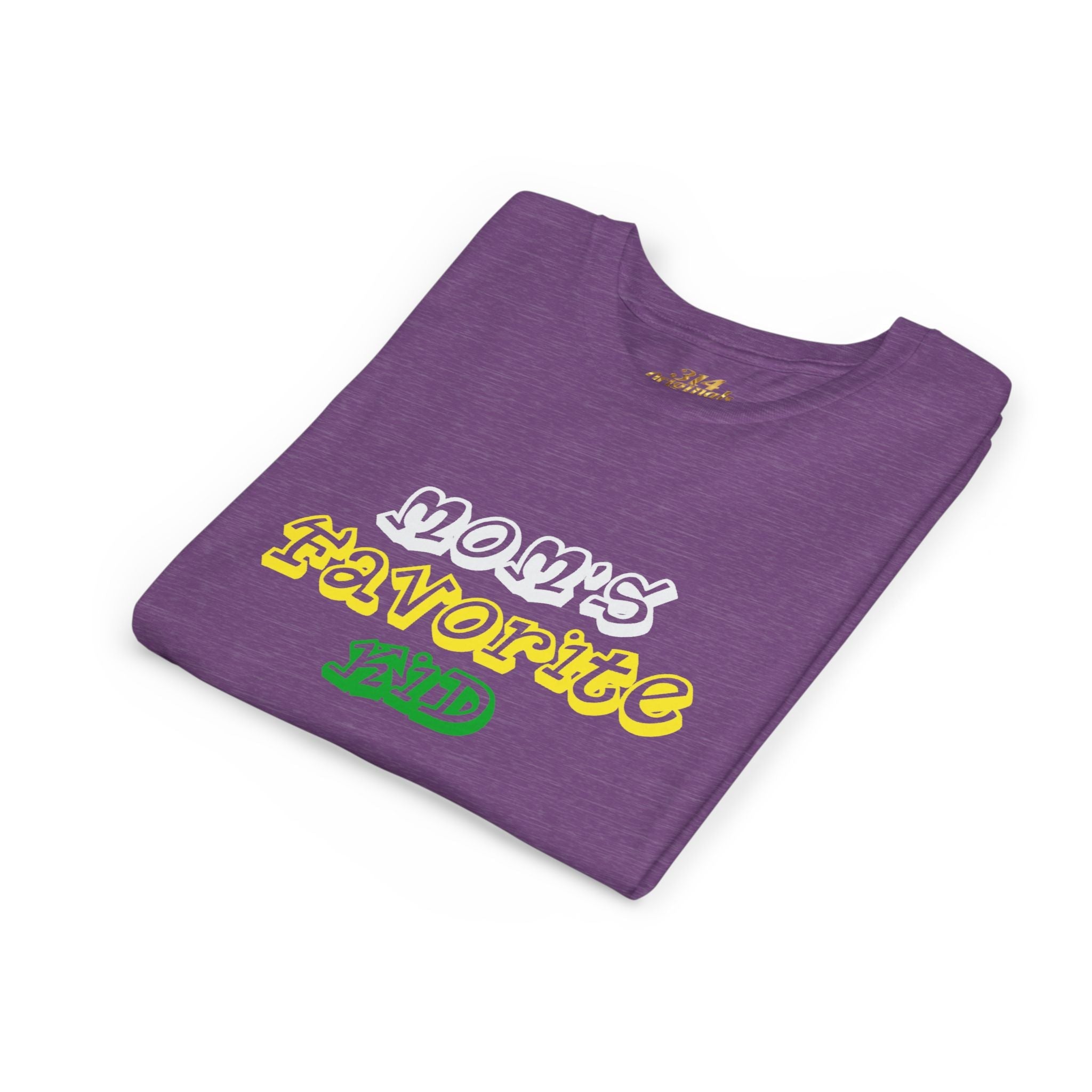 Boys "Favorite Kid" Retro Yellow & Green Graphic T-Shirt - 314 Originals