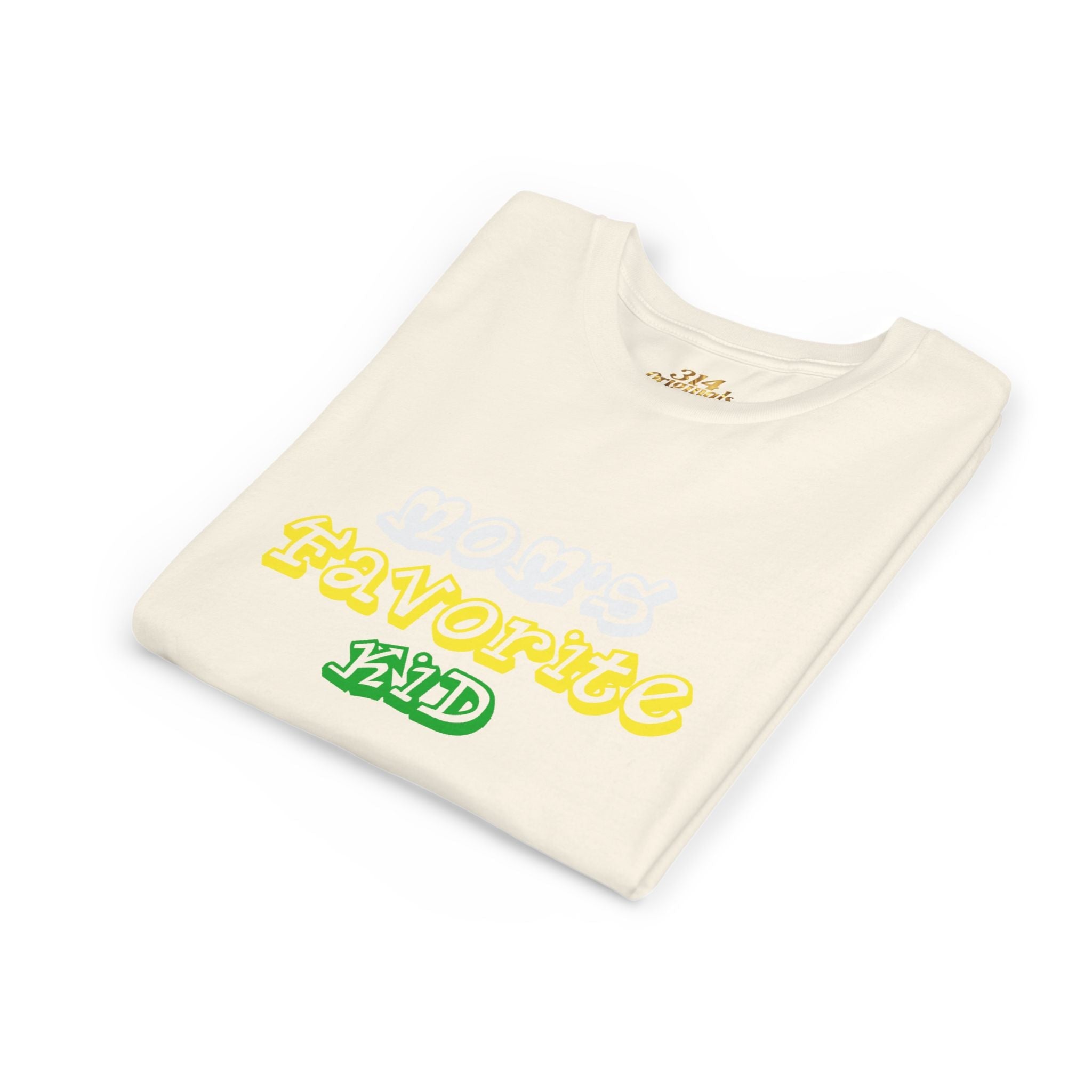 Boys "Favorite Kid" Retro Yellow & Green Graphic T-Shirt - 314 Originals
