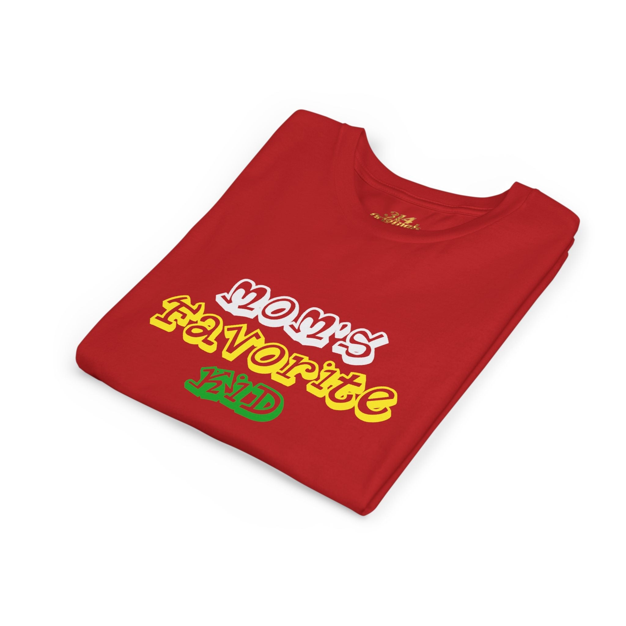Boys "Favorite Kid" Retro Yellow & Green Graphic T-Shirt - 314 Originals