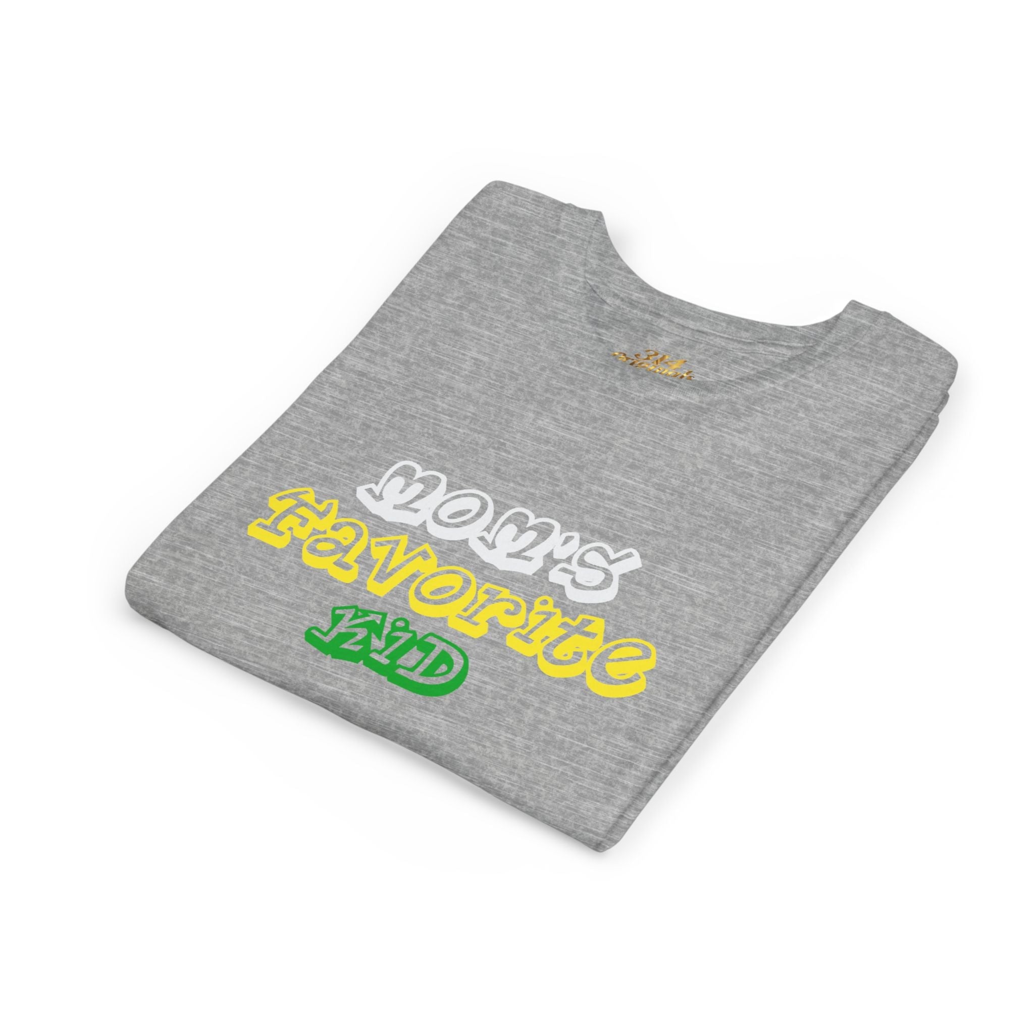 Boys "Favorite Kid" Retro Yellow & Green Graphic T-Shirt - 314 Originals