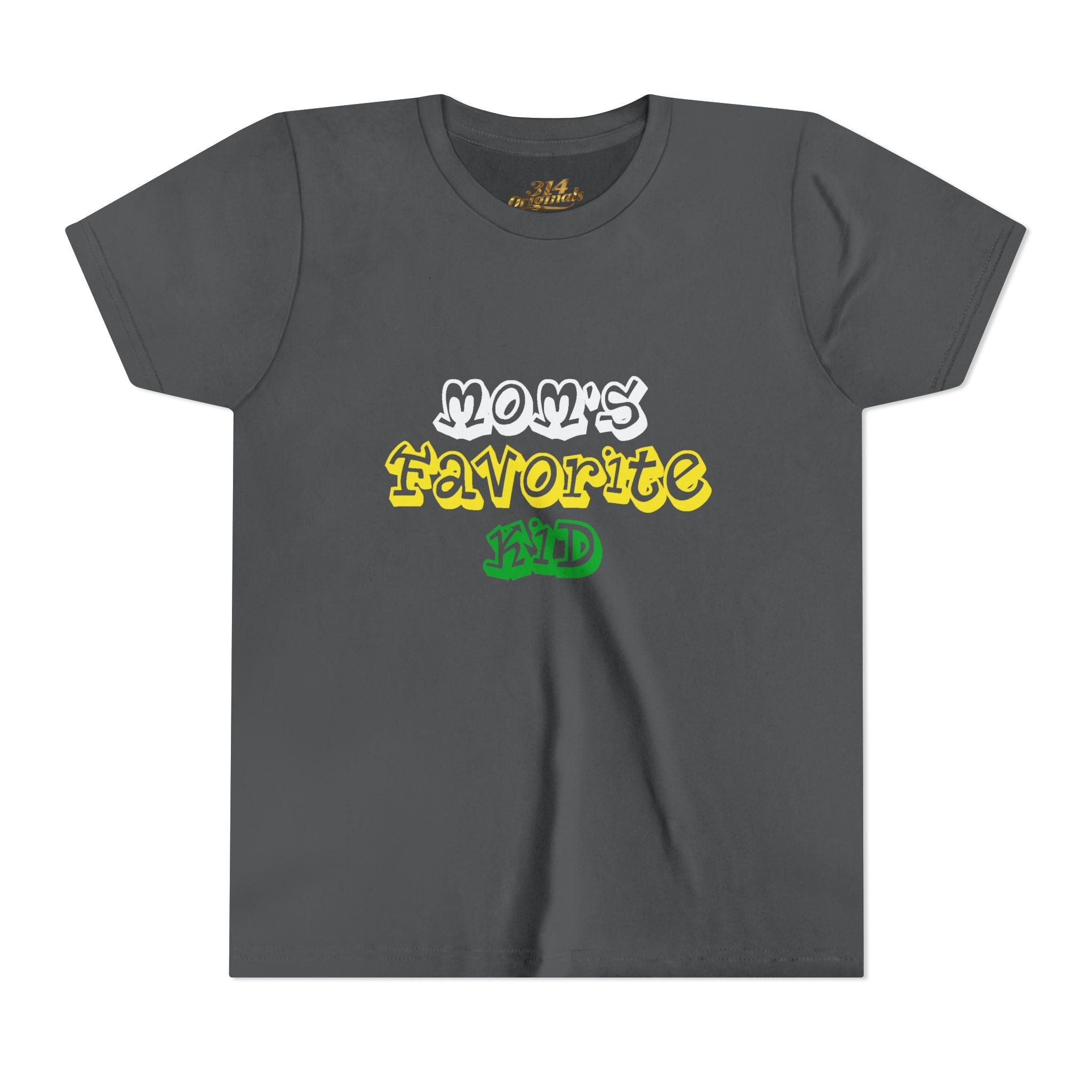 Boys "Favorite Kid" Retro Yellow & Green Graphic T-Shirt - 314 Originals