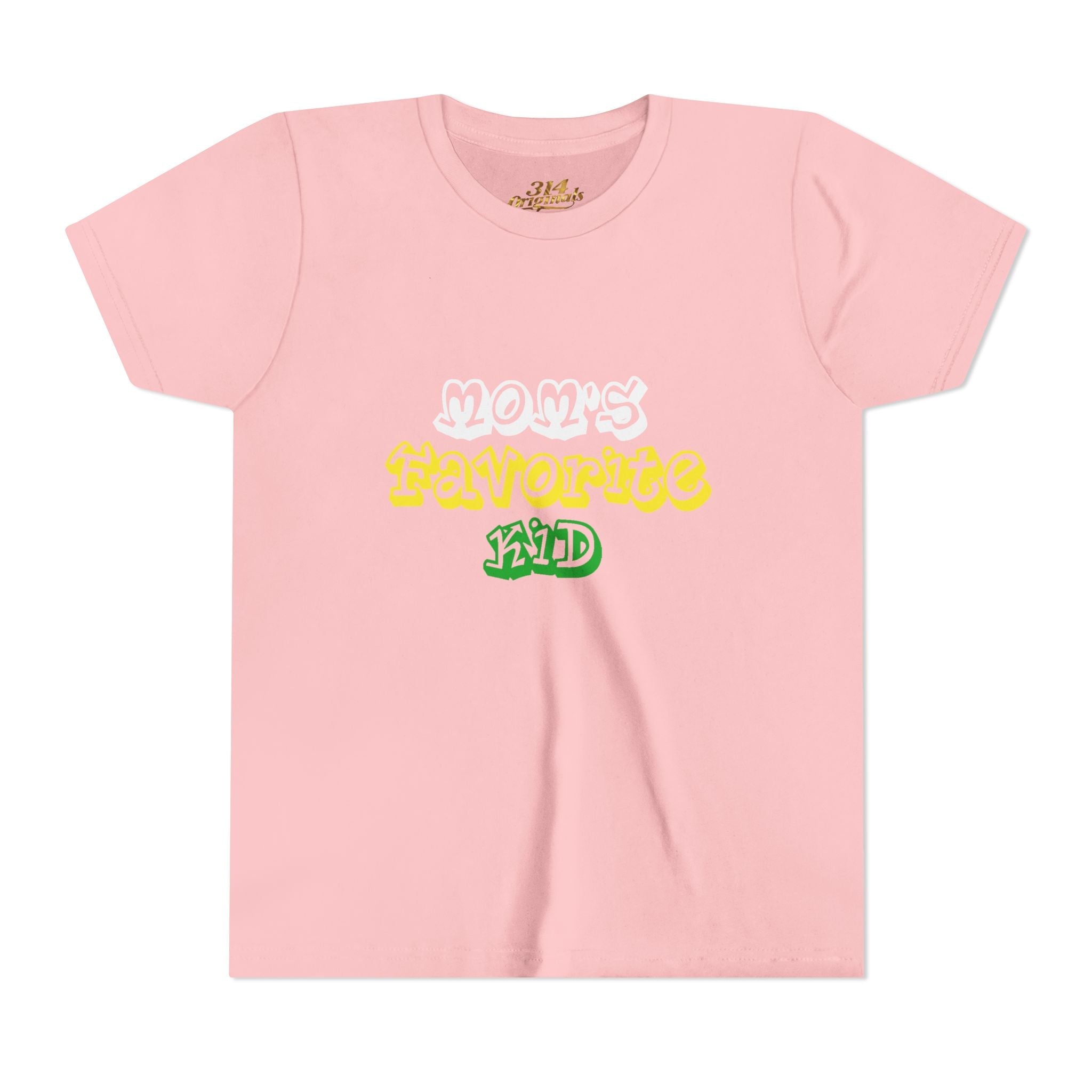 Boys "Favorite Kid" Retro Yellow & Green Graphic T-Shirt - 314 Originals