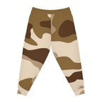 Brown Camo 314 Originals Athletic Joggers – Retro Script Logo Sweatpants - 314 Originals