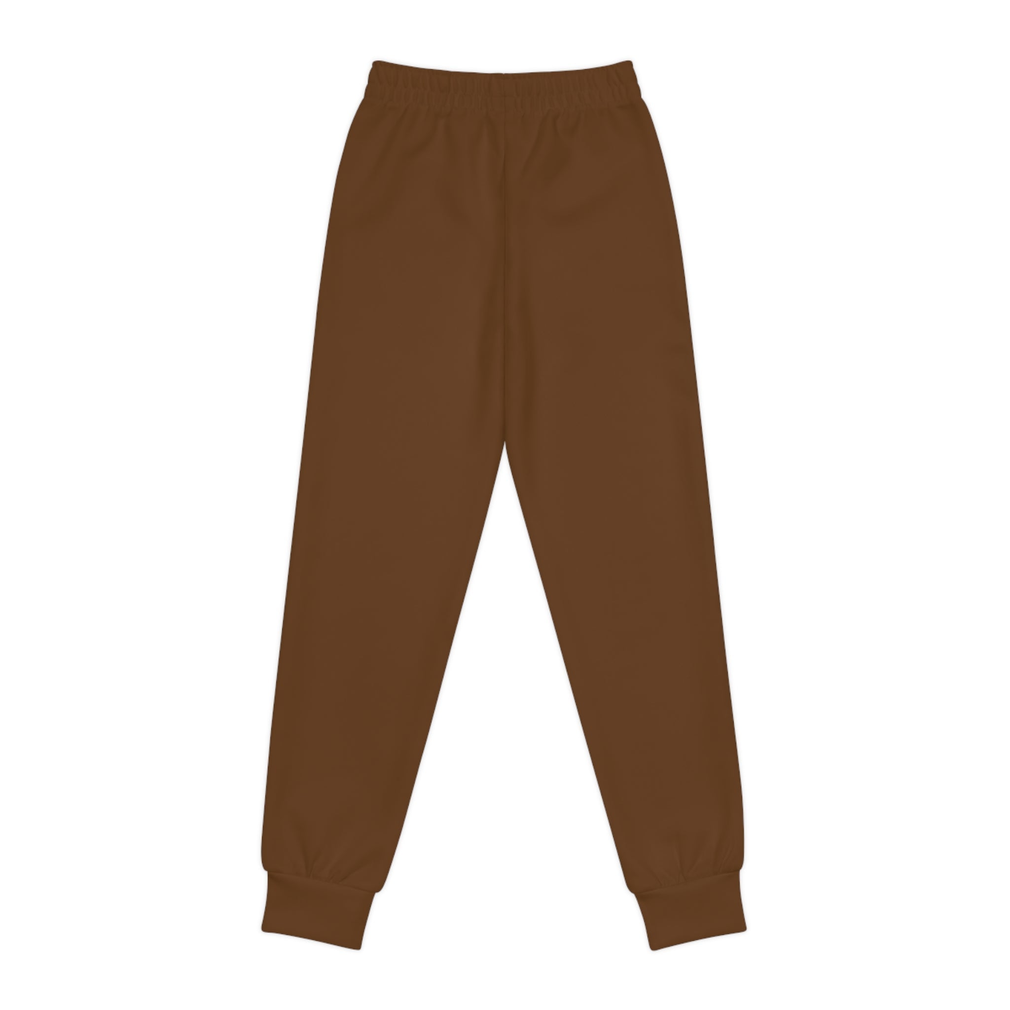 Brown Youth Joggers with 314 Originals Side Graphic — Kids Athletic Sweatpants - 314 Originals