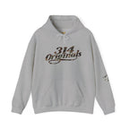 Camo '314' Script Hoodie — City Pride Casual Pullover - 314 Originals