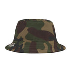 Camo Bucket Hat – Classic Woodland Camouflage Bucket Hat with 'U.S. Originals' Accent - 314 Originals
