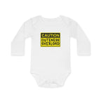 Caution: Cuteness Overload Baby Bodysuit – 314 Originals Long-Sleeve Organic Onesie - 314 Originals
