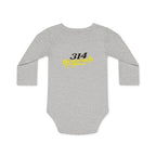 Caution: Cuteness Overload Baby Bodysuit – 314 Originals Long-Sleeve Organic Onesie - 314 Originals