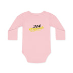 Caution: Cuteness Overload Baby Bodysuit – 314 Originals Long-Sleeve Organic Onesie - 314 Originals