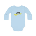 Caution: Cuteness Overload Baby Bodysuit – 314 Originals Long-Sleeve Organic Onesie - 314 Originals