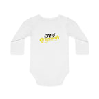 Caution: Cuteness Overload Baby Bodysuit – 314 Originals Long-Sleeve Organic Onesie - 314 Originals