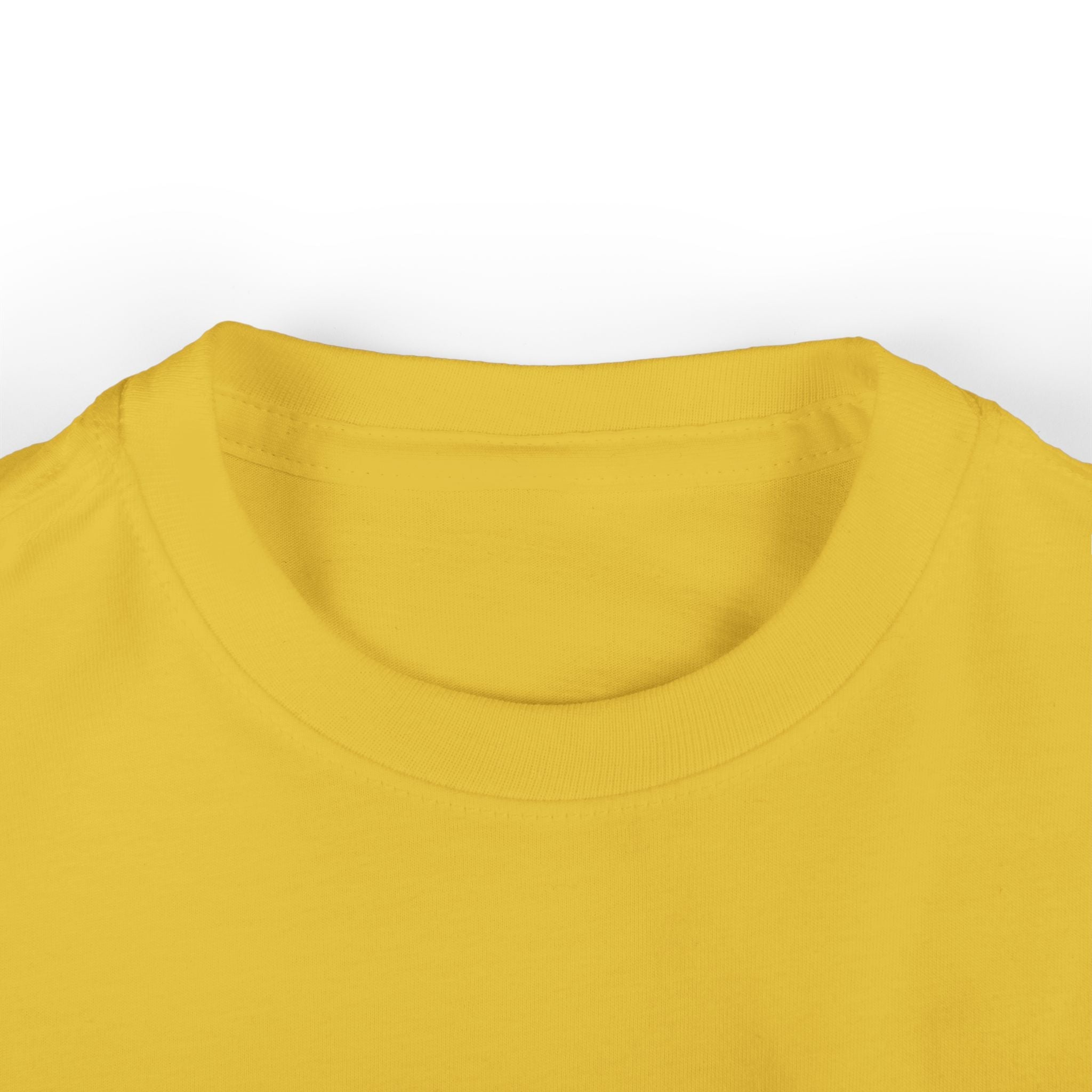 "Caution: Cuteness Overload" — Baby T‑Shirt (Yellow Warning Sign) - 314 Originals