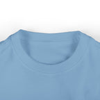 "Caution: Cuteness Overload" — Baby T‑Shirt (Yellow Warning Sign) - 314 Originals