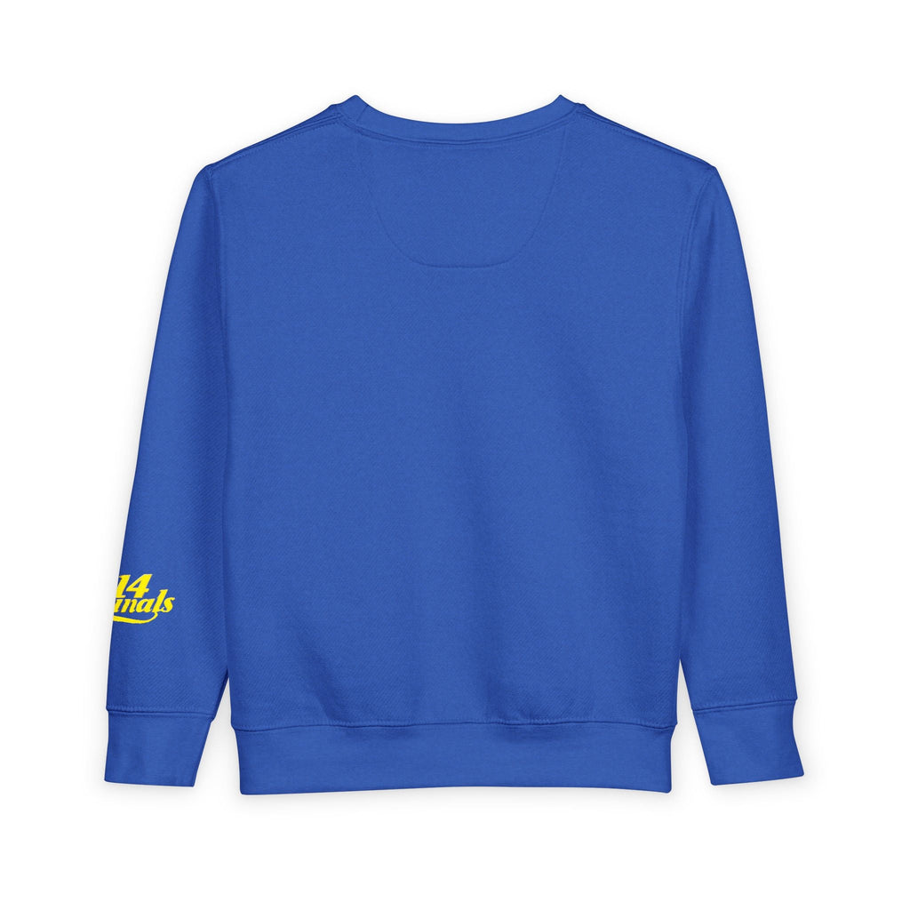 "Caution: Cuteness Overload" Kids Crewneck Toddler Sweatshirt - 314 Originals