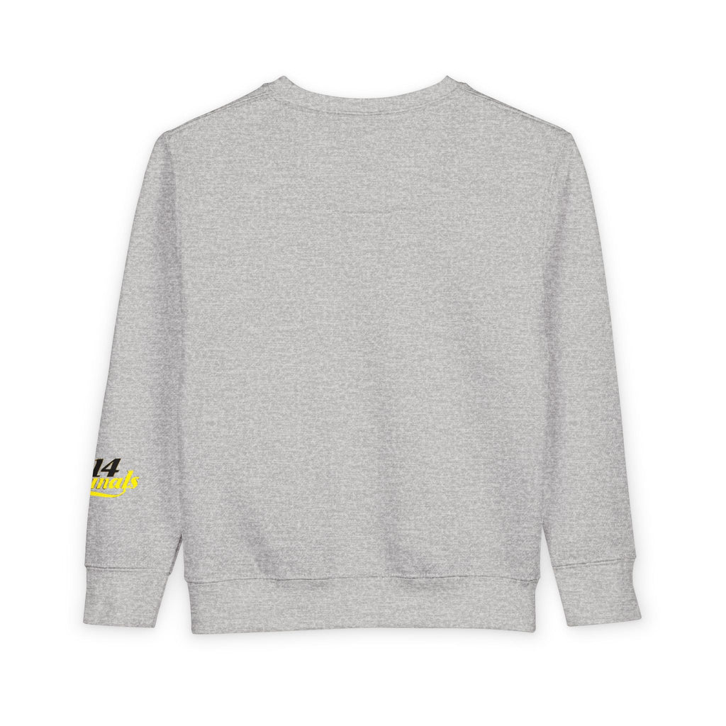 "Caution: Cuteness Overload" Kids Crewneck Toddler Sweatshirt - 314 Originals