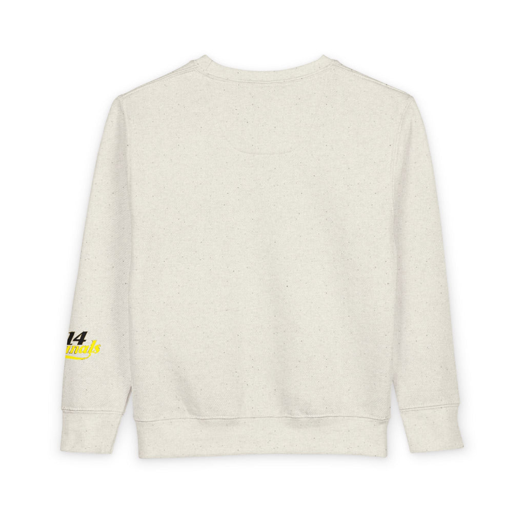 "Caution: Cuteness Overload" Kids Crewneck Toddler Sweatshirt - 314 Originals