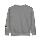 "Caution: Cuteness Overload" Kids Crewneck Toddler Sweatshirt - 314 Originals