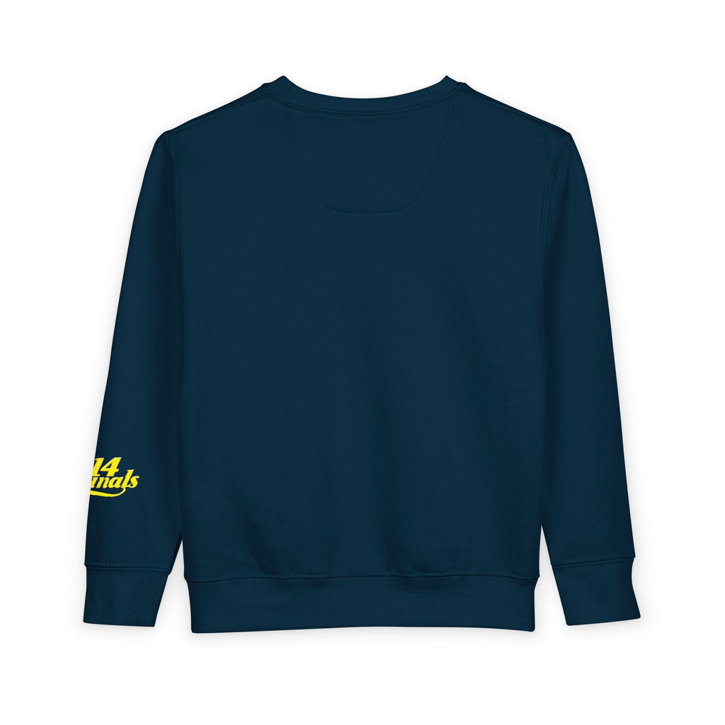 "Caution: Cuteness Overload" Kids Crewneck Toddler Sweatshirt - 314 Originals