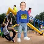 "Caution: Cuteness Overload" Kids Crewneck Toddler Sweatshirt - 314 Originals
