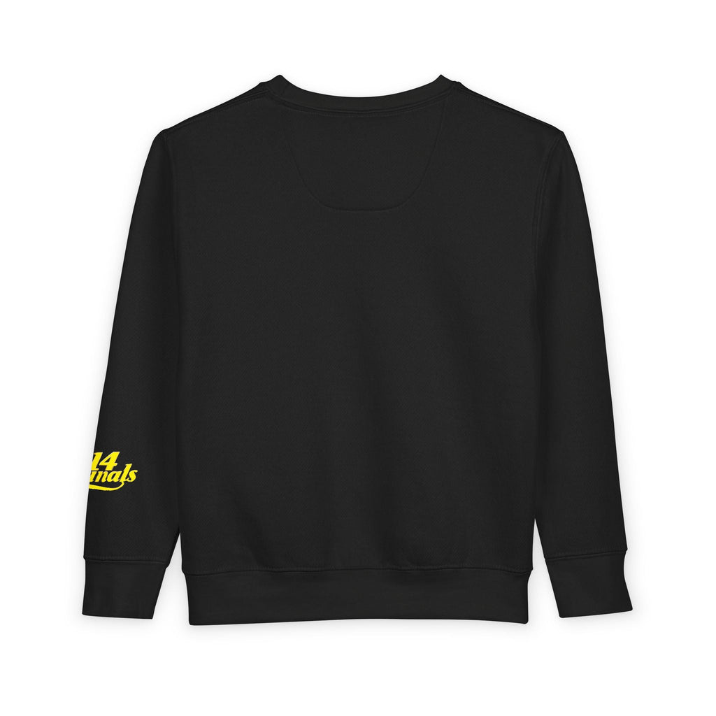 "Caution: Cuteness Overload" Kids Crewneck Toddler Sweatshirt - 314 Originals