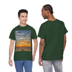Christian Sunset T‑Shirt – "His Enduring Love Provides" Inspirational Gospel Tee - 314 Originals