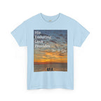 Christian Sunset T‑Shirt – "His Enduring Love Provides" Inspirational Gospel Tee - 314 Originals