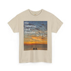 Christian Sunset T‑Shirt – "His Enduring Love Provides" Inspirational Gospel Tee - 314 Originals